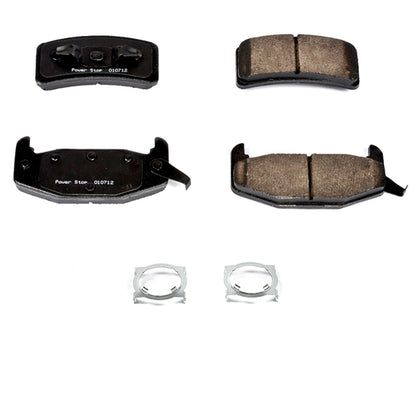 Power Stop 88-93 Buick Regal Rear Z17 Evolution Ceramic Brake Pads w/Hardware 17-377