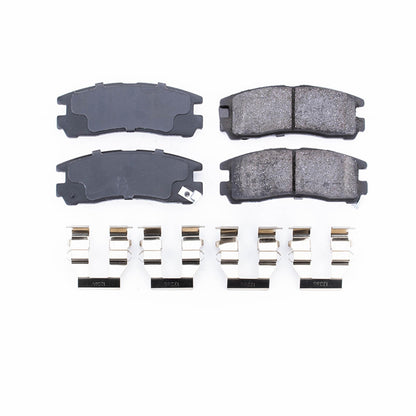 Power Stop 95-05 Chrysler Sebring Rear Z17 Evolution Ceramic Brake Pads w/Hardware 17-383