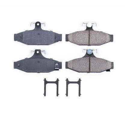 Power Stop 87-97 Chevrolet Camaro Rear Z17 Evolution Ceramic Brake Pads w/Hardware 17-413