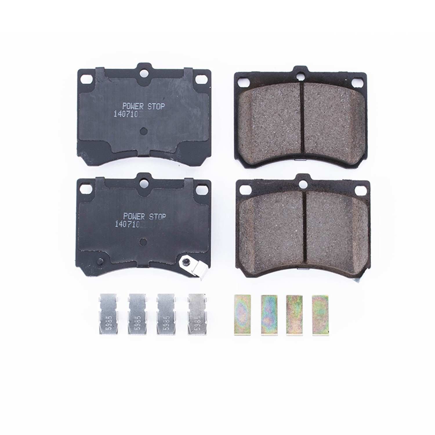 Power Stop 91-03 Ford Escort Front Z17 Evolution Ceramic Brake Pads w/Hardware 17-473