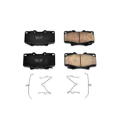 Power Stop 96-97 Lexus LX450 Front Z17 Evolution Ceramic Brake Pads w/Hardware 17-502