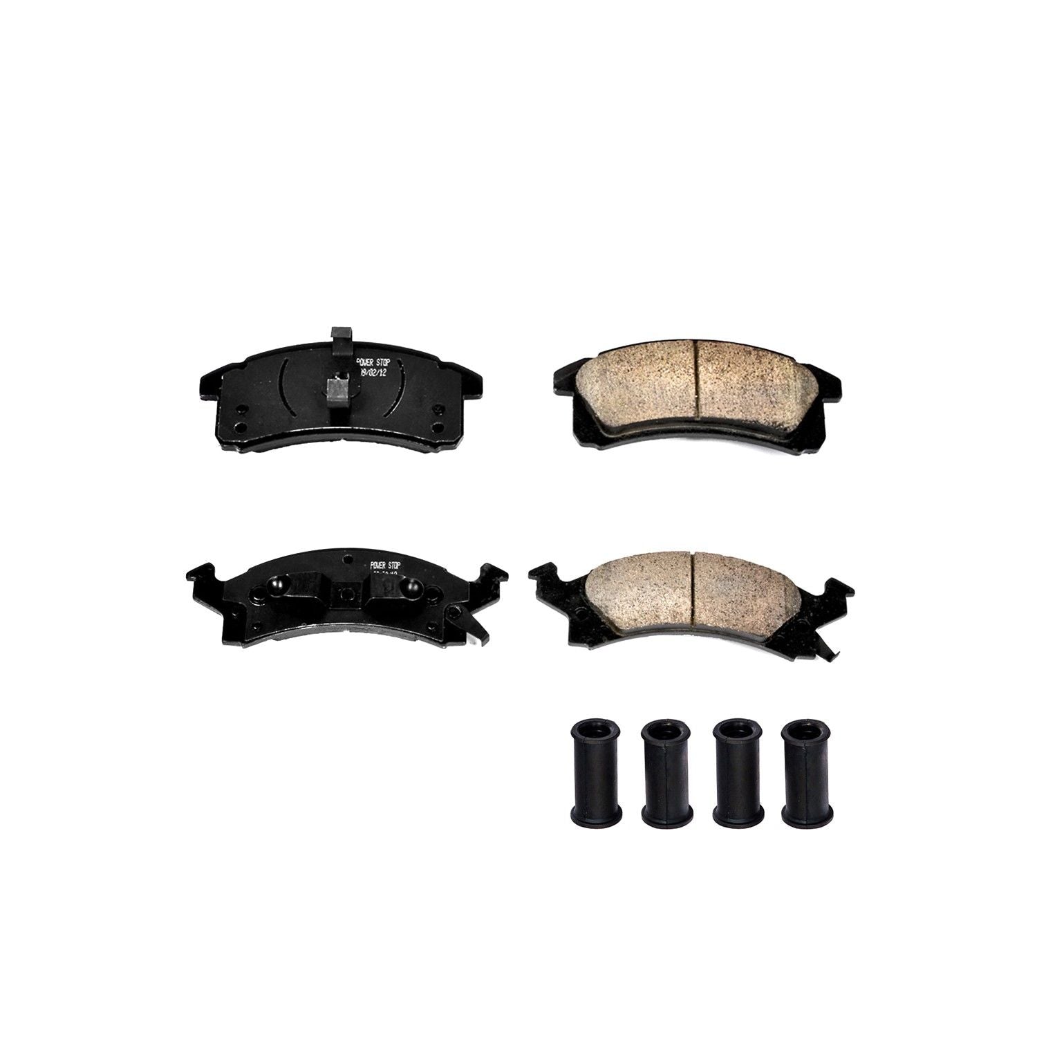 Power Stop 90-95 Buick Skylark Front Z17 Evolution Ceramic Brake Pads w/Hardware 17-506