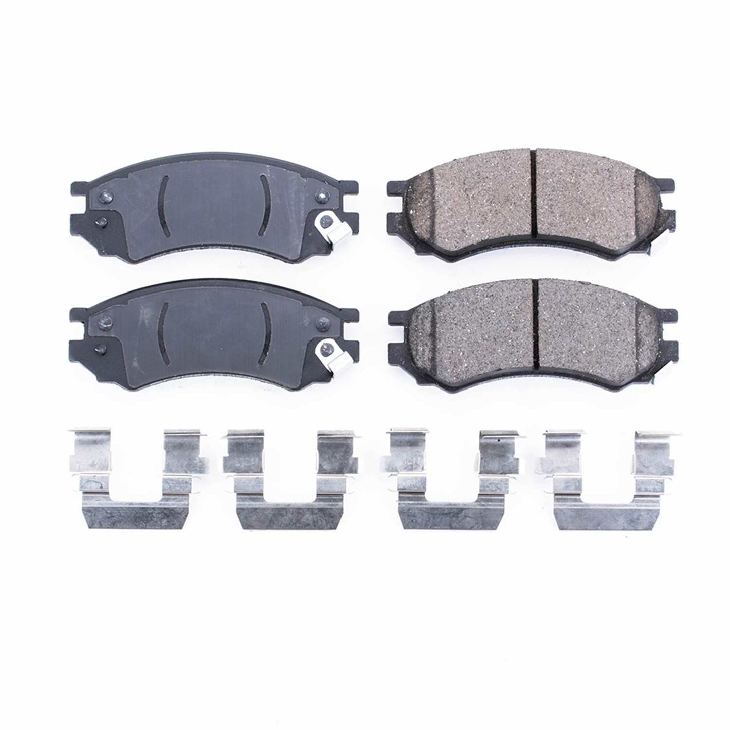Power Stop 91-92 Saturn SC Front Z17 Evolution Ceramic Brake Pads w/Hardware 17-507