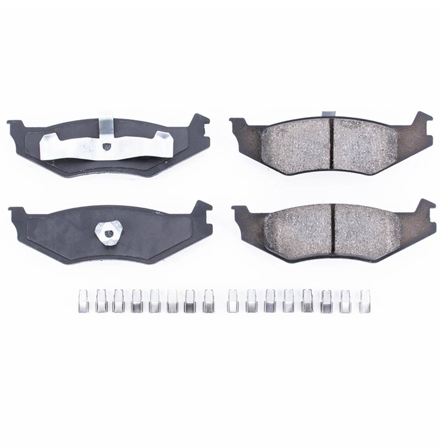 Power Stop 93-94 Chrysler Concorde Rear Z17 Evolution Ceramic Brake Pads w/Hardware 17-512