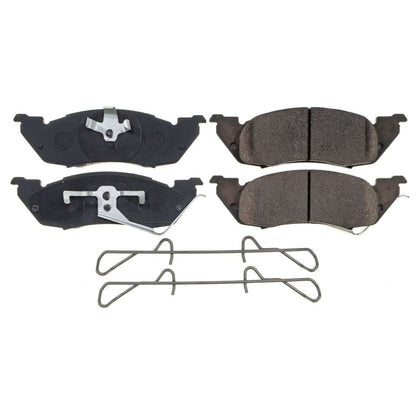 Power Stop 91-98 Dodge Dakota Front Z17 Evolution Ceramic Brake Pads w/Hardware 17-529