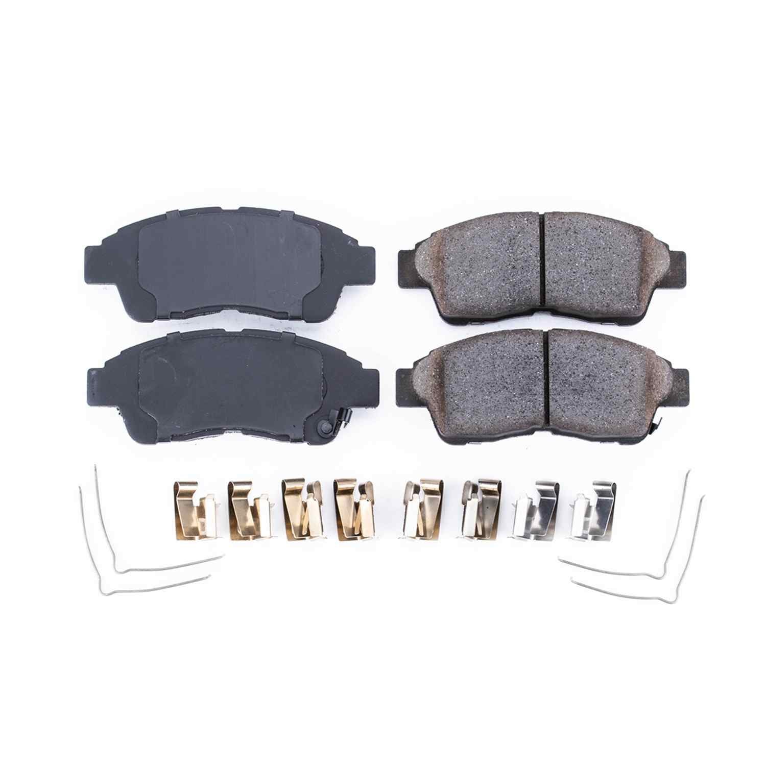 Power Stop 93-97 Geo Prizm Front Z17 Evolution Ceramic Brake Pads w/Hardware 17-562