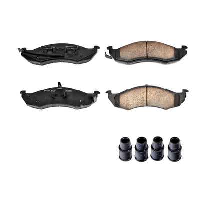 Power Stop 93-02 Mercury Villager Front Z17 Evolution Ceramic Brake Pads w/Hardware 17-576