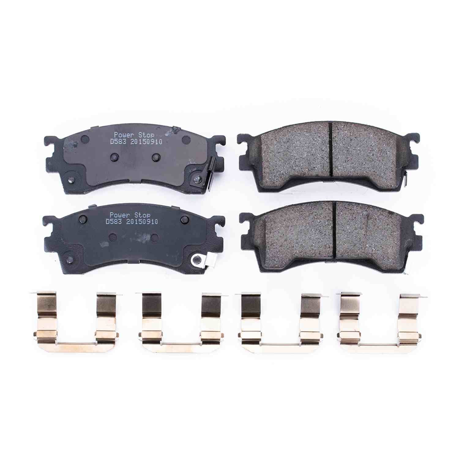 Power Stop 93-97 Ford Probe Front Z17 Evolution Ceramic Brake Pads w/Hardware 17-583