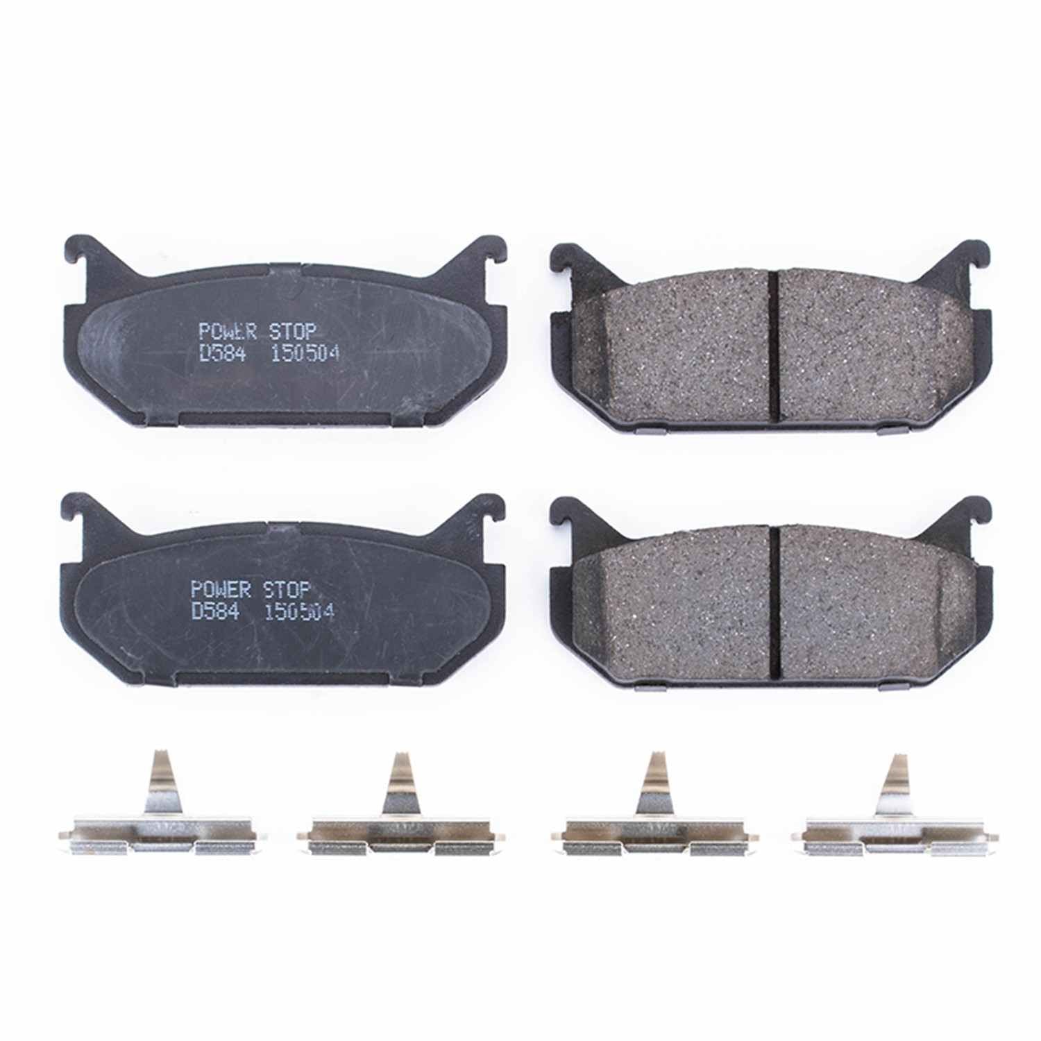 Power Stop 93-97 Ford Probe Rear Z17 Evolution Ceramic Brake Pads w/Hardware 17-584