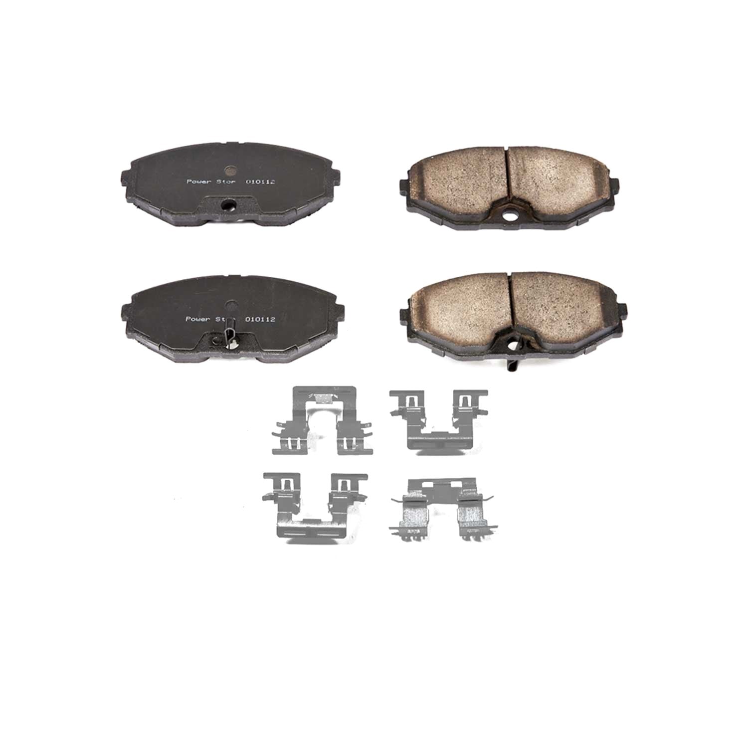 Power Stop 93-97 Infiniti J30 Front Z17 Evolution Ceramic Brake Pads w/Hardware 17-587