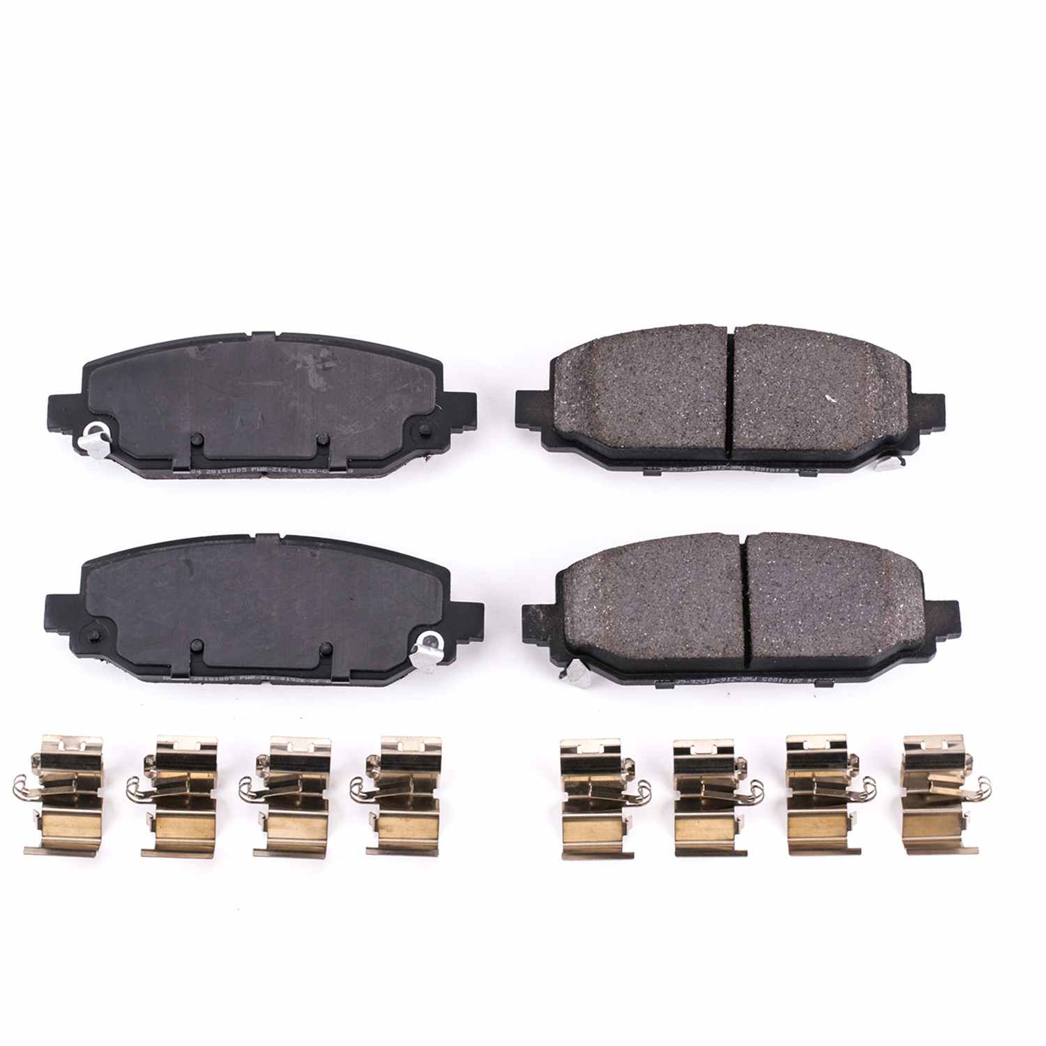 Power Stop 18-19 Jeep Wrangler Rear Z17 Evolution Ceramic Brake Pads w/Hardware 17-6004