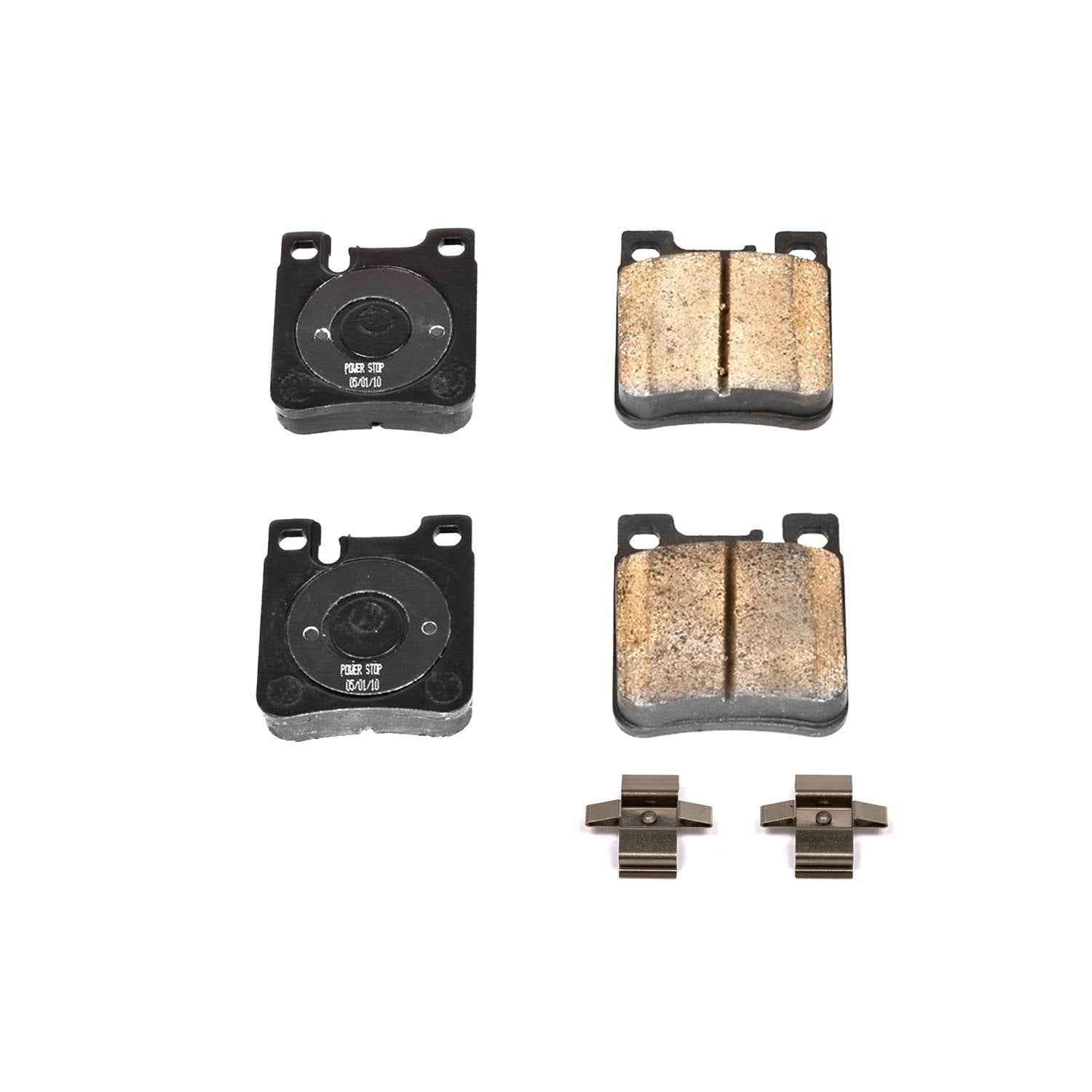 Power Stop 05-06 Chrysler Crossfire Rear Z17 Evolution Ceramic Brake Pads w/Hardware 17-603