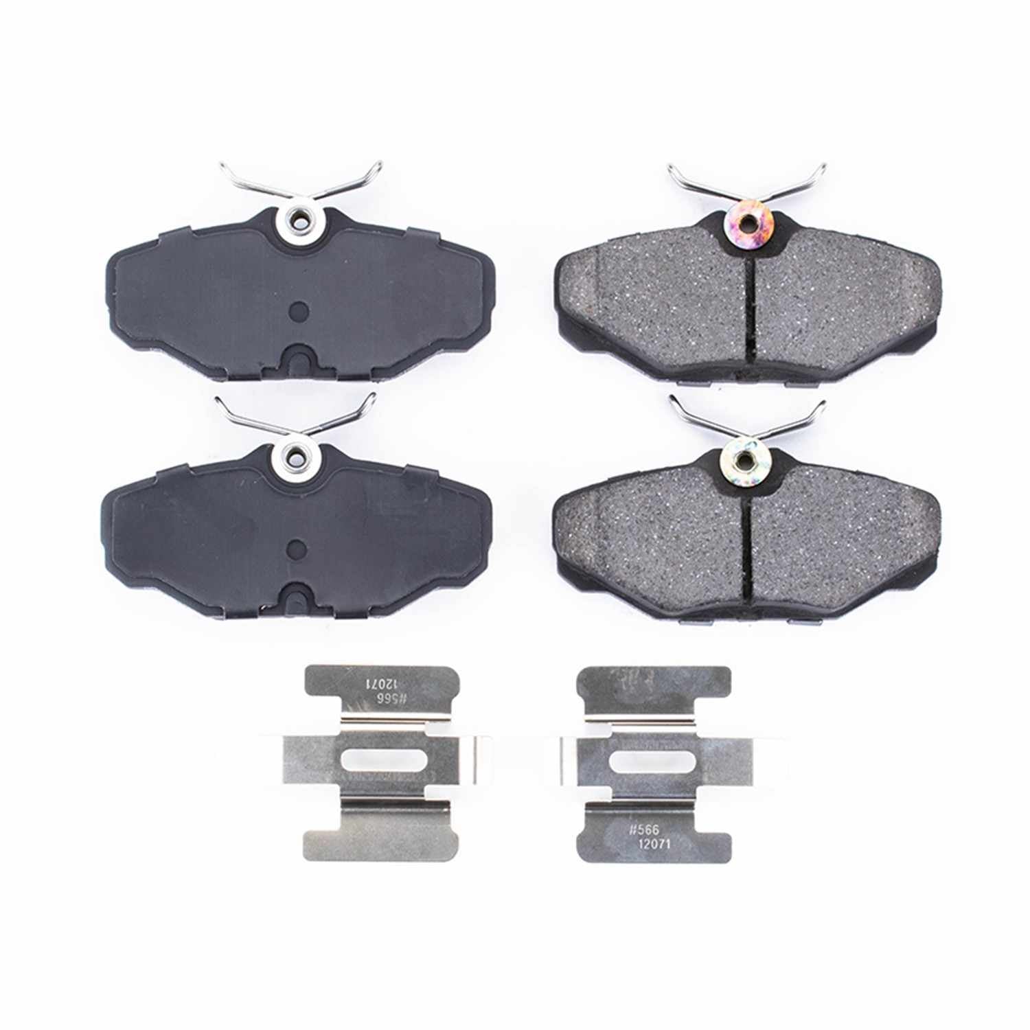 Power Stop 93-05 Ford Taurus Rear Z17 Evolution Ceramic Brake Pads w/Hardware 17-610