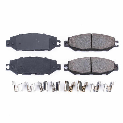 Power Stop 93-00 Lexus LS400 Rear Z17 Evolution Ceramic Brake Pads w/Hardware 17-613