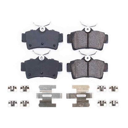 Power Stop 94-01 Ford Mustang Rear Z17 Evolution Ceramic Brake Pads w/Hardware 17-627A