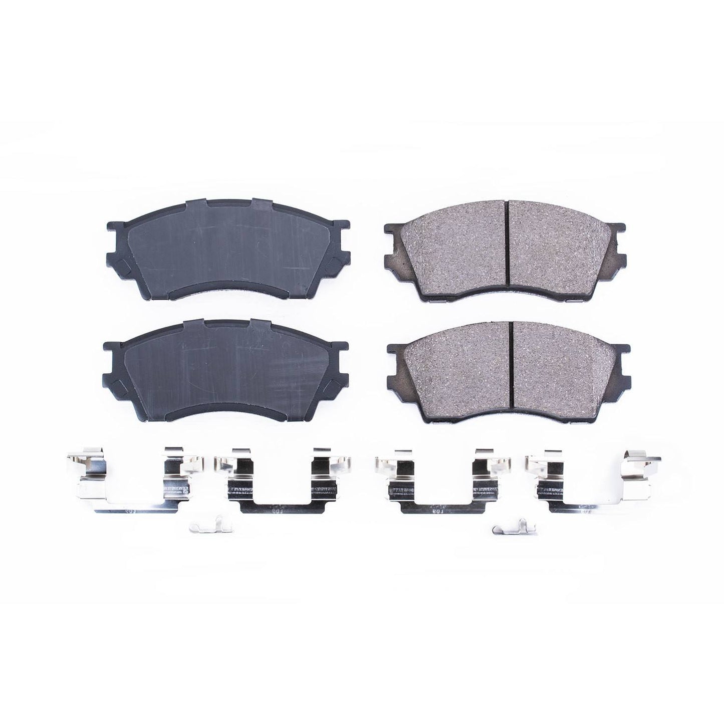 Power Stop 95-02 Mazda Millenia Front Z17 Evolution Ceramic Brake Pads w/Hardware 17-643