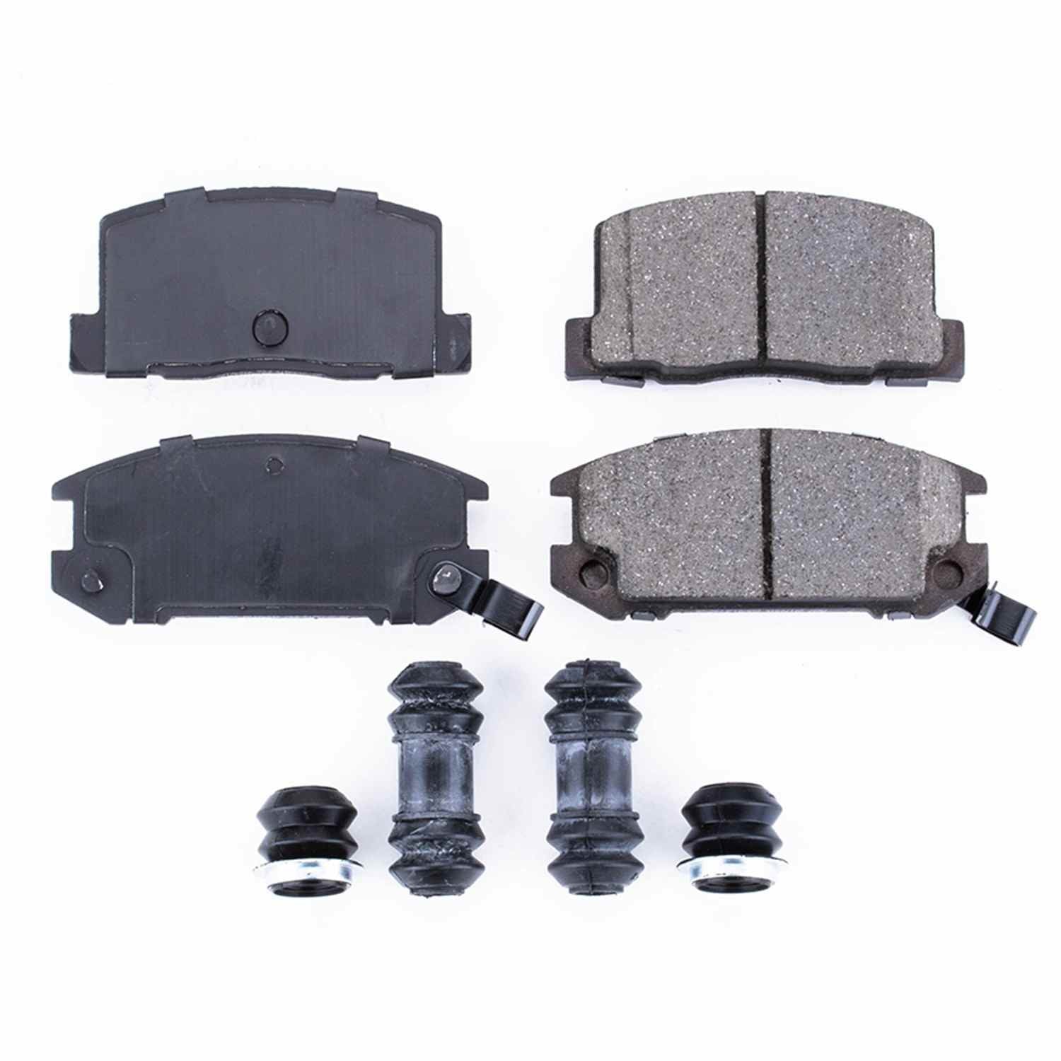 Power Stop 91-95 Toyota MR2 Rear Z17 Evolution Ceramic Brake Pads w/Hardware 17-657
