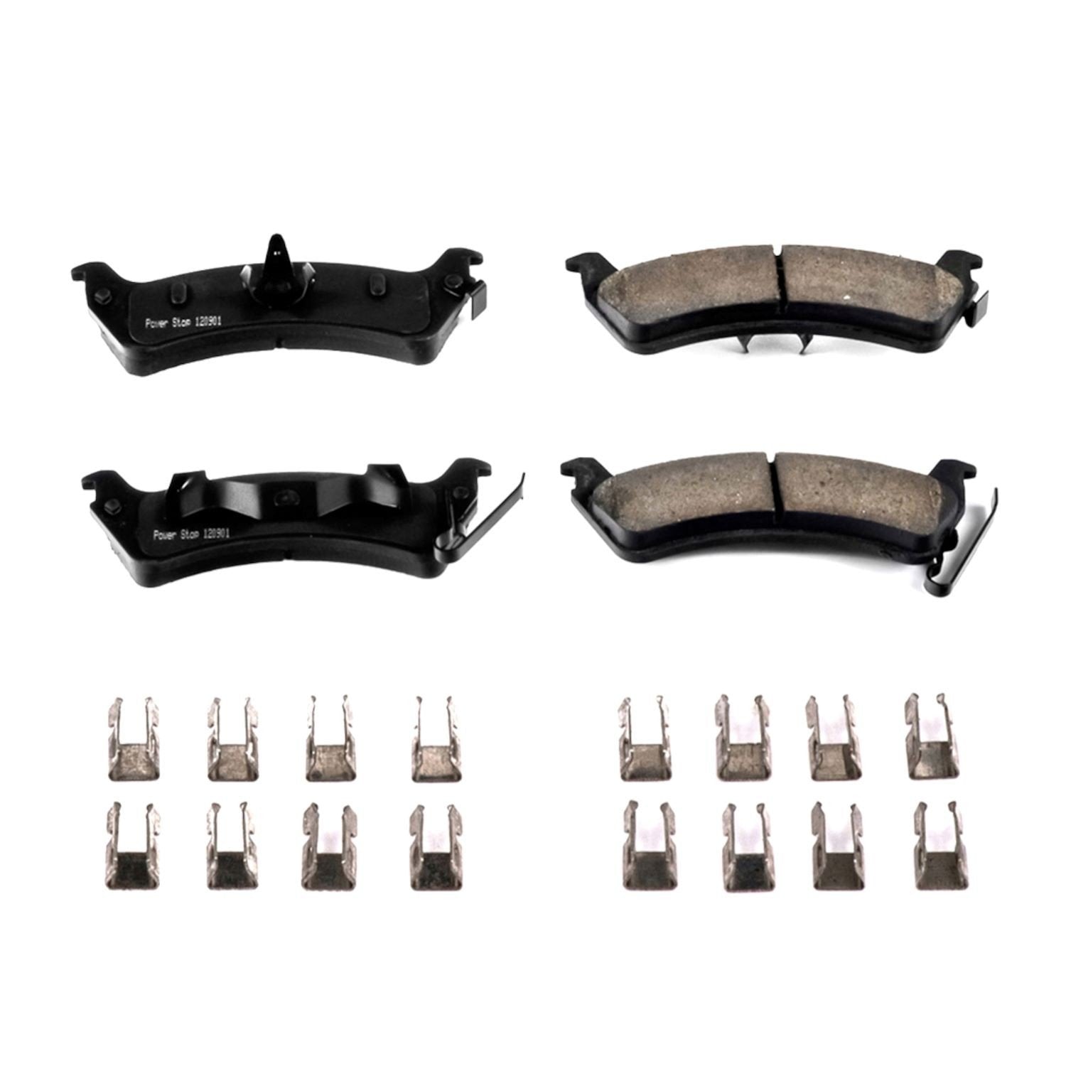 Power Stop 94-98 Jeep Grand Cherokee Rear Z17 Evolution Ceramic Brake Pads w/Hardware 17-666