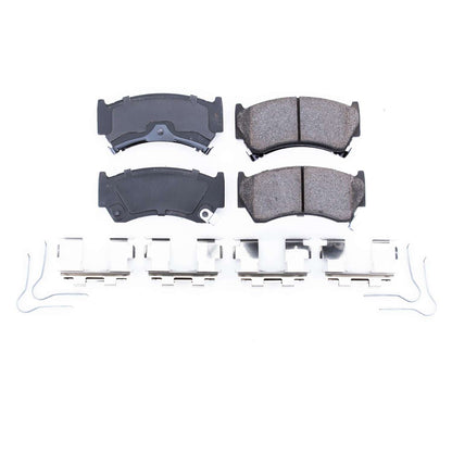 Power Stop 95-98 Nissan 200SX Front Z17 Evolution Ceramic Brake Pads w/Hardware 17-668