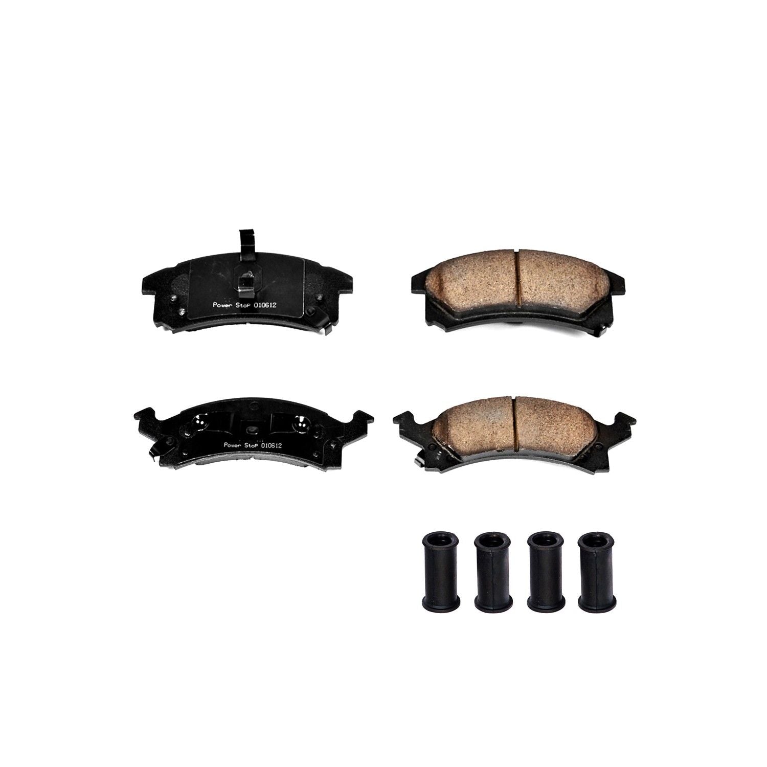 Power Stop 96-98 Buick Skylark Front Z17 Evolution Ceramic Brake Pads w/Hardware 17-673