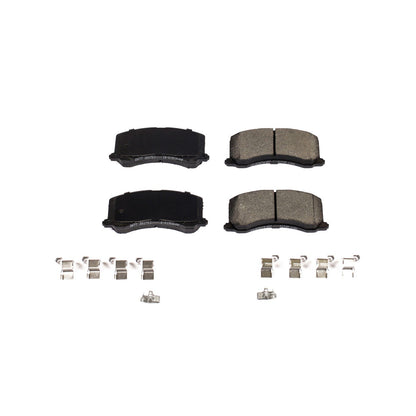 Power Stop 95-02 Suzuki Esteem Front Z17 Evolution Ceramic Brake Pads w/Hardware 17-677