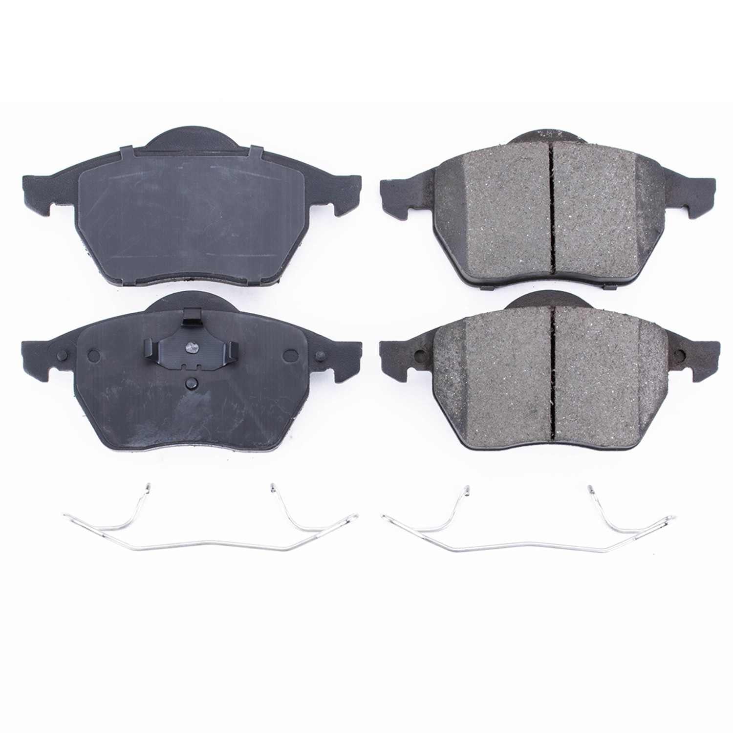 Power Stop 00-03 Audi TT Front Z17 Evolution Ceramic Brake Pads w/Hardware 17-687