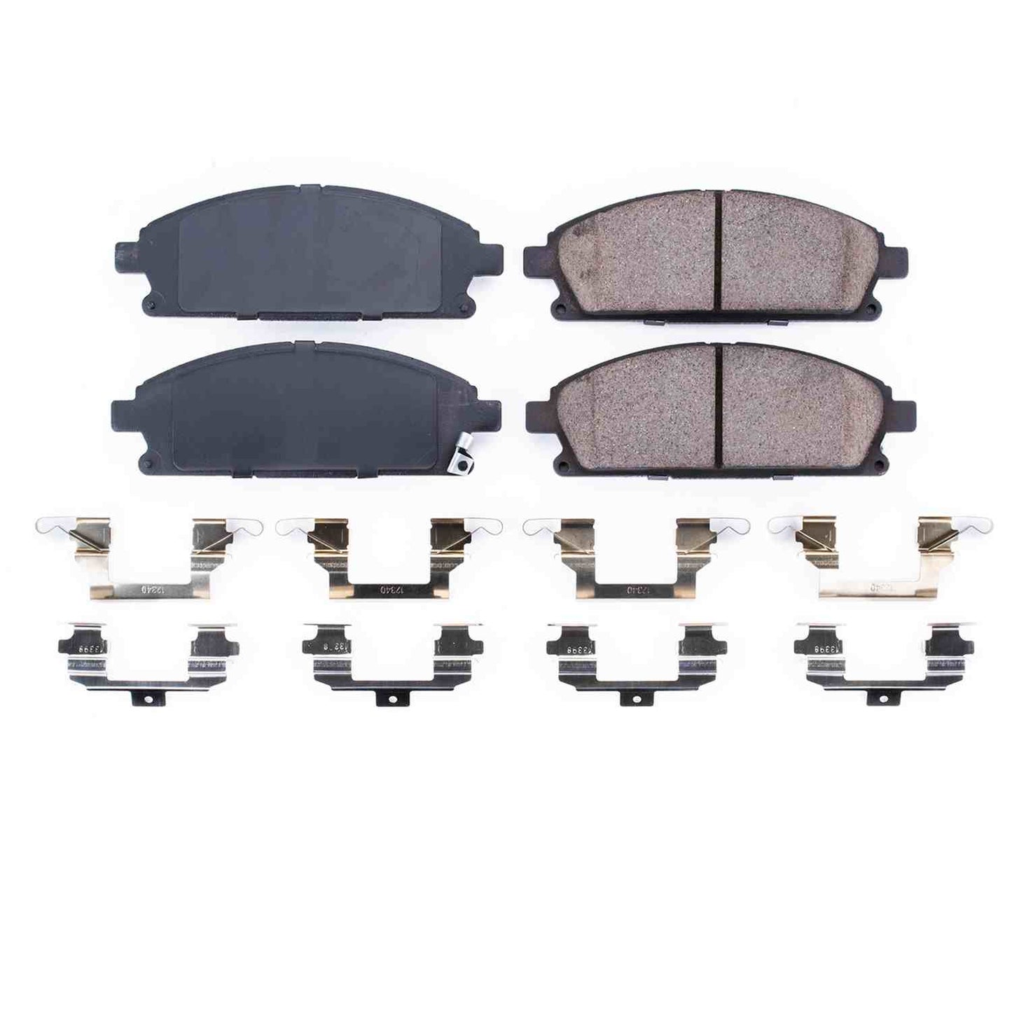 Power Stop 03-06 Acura MDX Front Z17 Evolution Ceramic Brake Pads w/Hardware 17-691