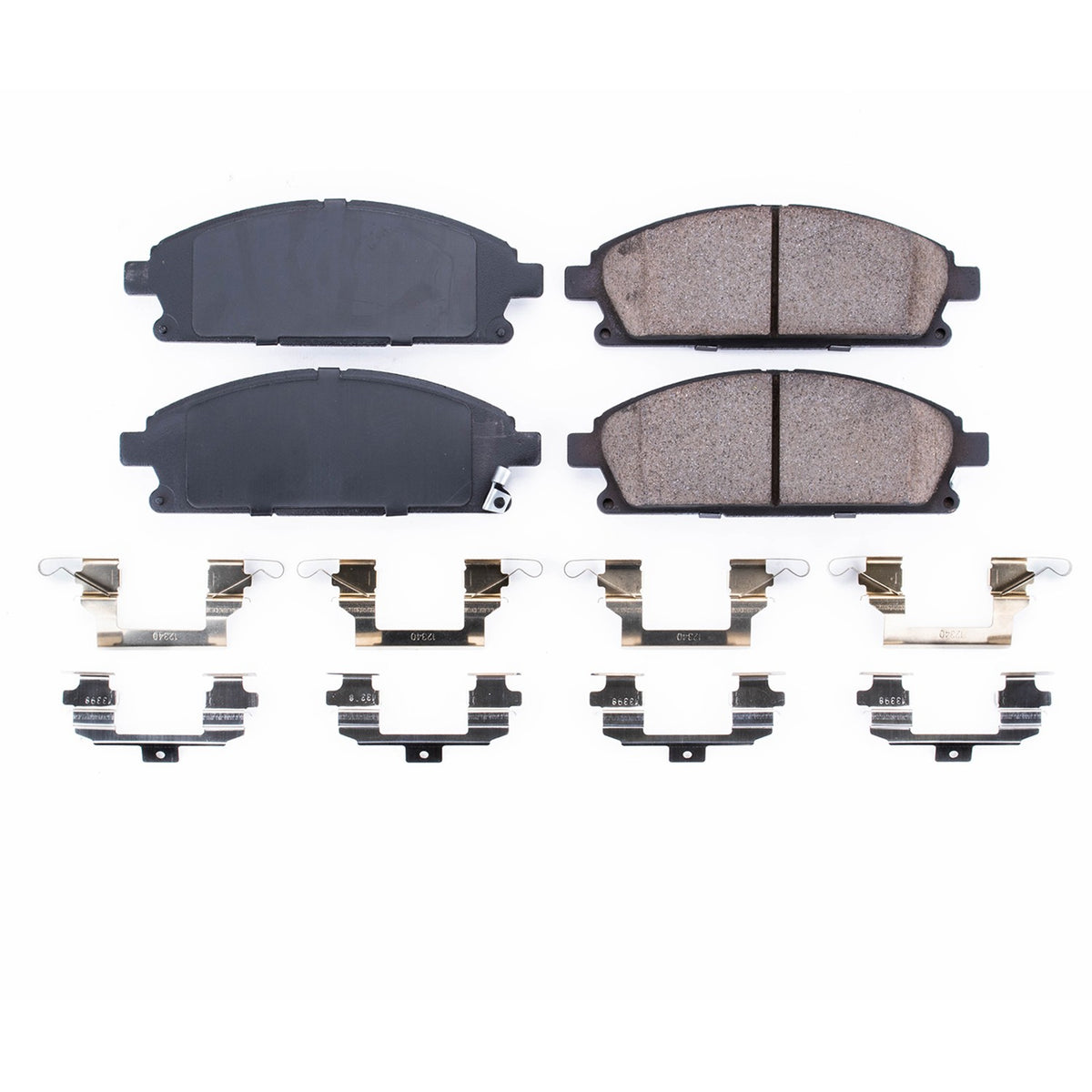 Power Stop 03-06 Acura MDX Front Z17 Evolution Ceramic Brake Pads w/Hardware 17-691