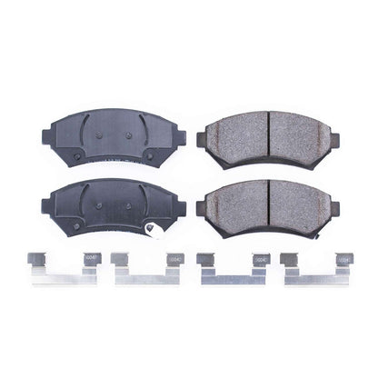 Power Stop 97-05 Buick Century Front Z17 Evolution Ceramic Brake Pads w/Hardware 17-699
