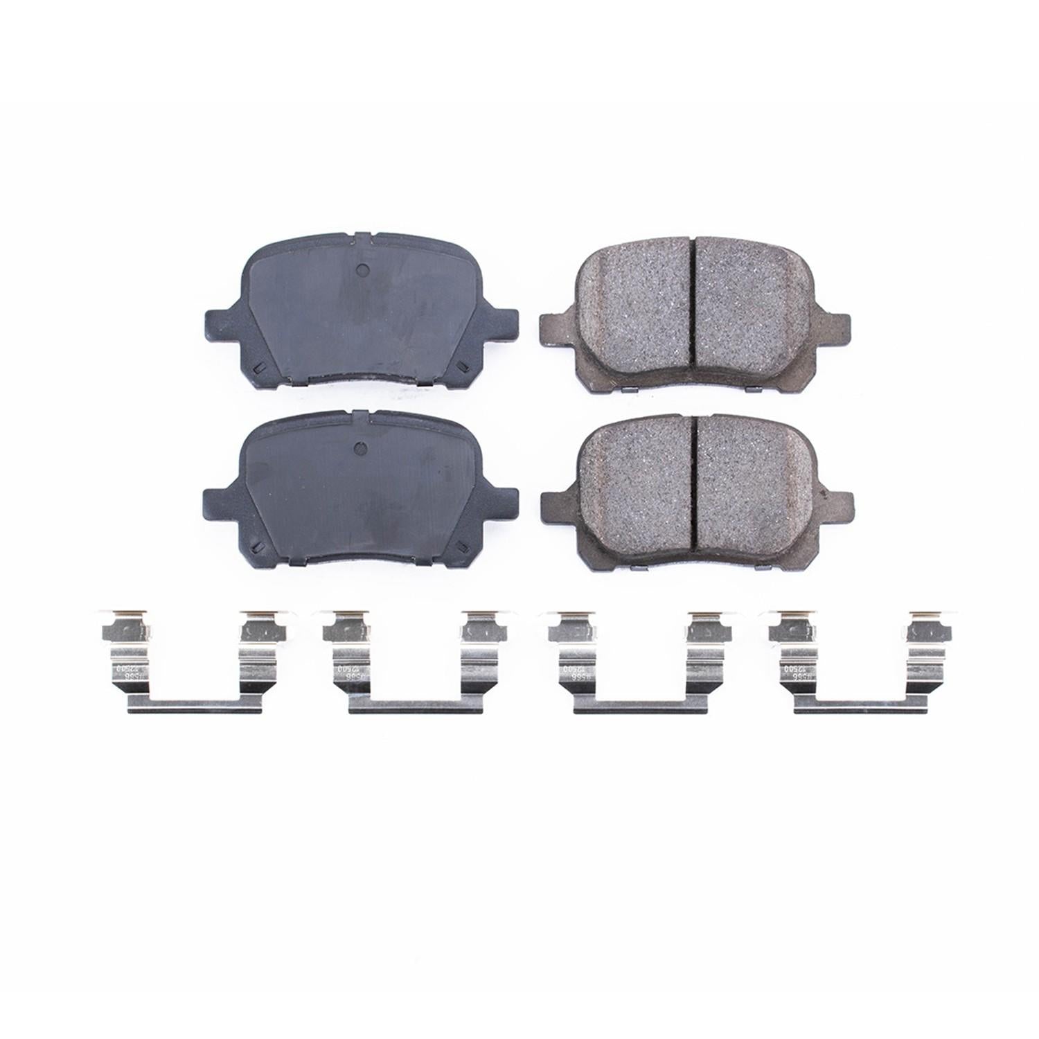 Power Stop 97-01 Lexus ES300 Front Z17 Evolution Ceramic Brake Pads w/Hardware 17-707