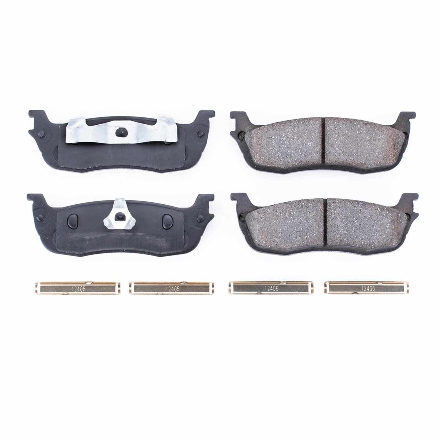 Power Stop 97-02 Ford Expedition Rear Z17 Evolution Ceramic Brake Pads w/Hardware 17-711