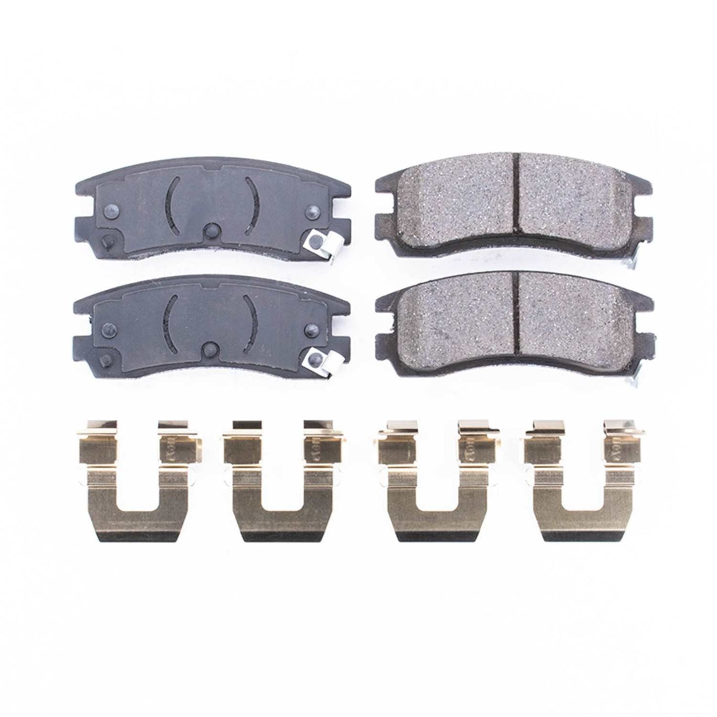 Power Stop 00-05 Buick LeSabre Rear Z17 Evolution Ceramic Brake Pads w/Hardware 17-714