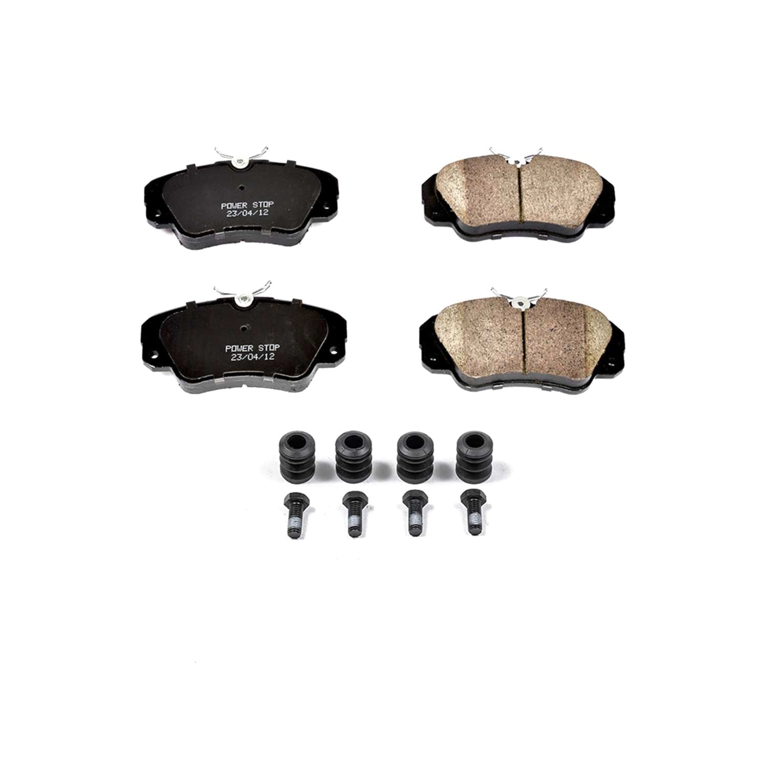 Power Stop 97-01 Cadillac Catera Front Z17 Evolution Ceramic Brake Pads w/Hardware 17-720