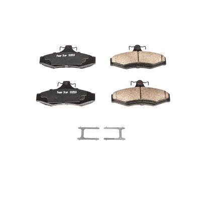 Power Stop 99-02 Daewoo Leganza Rear Z17 Evolution Ceramic Brake Pads w/Hardware 17-724