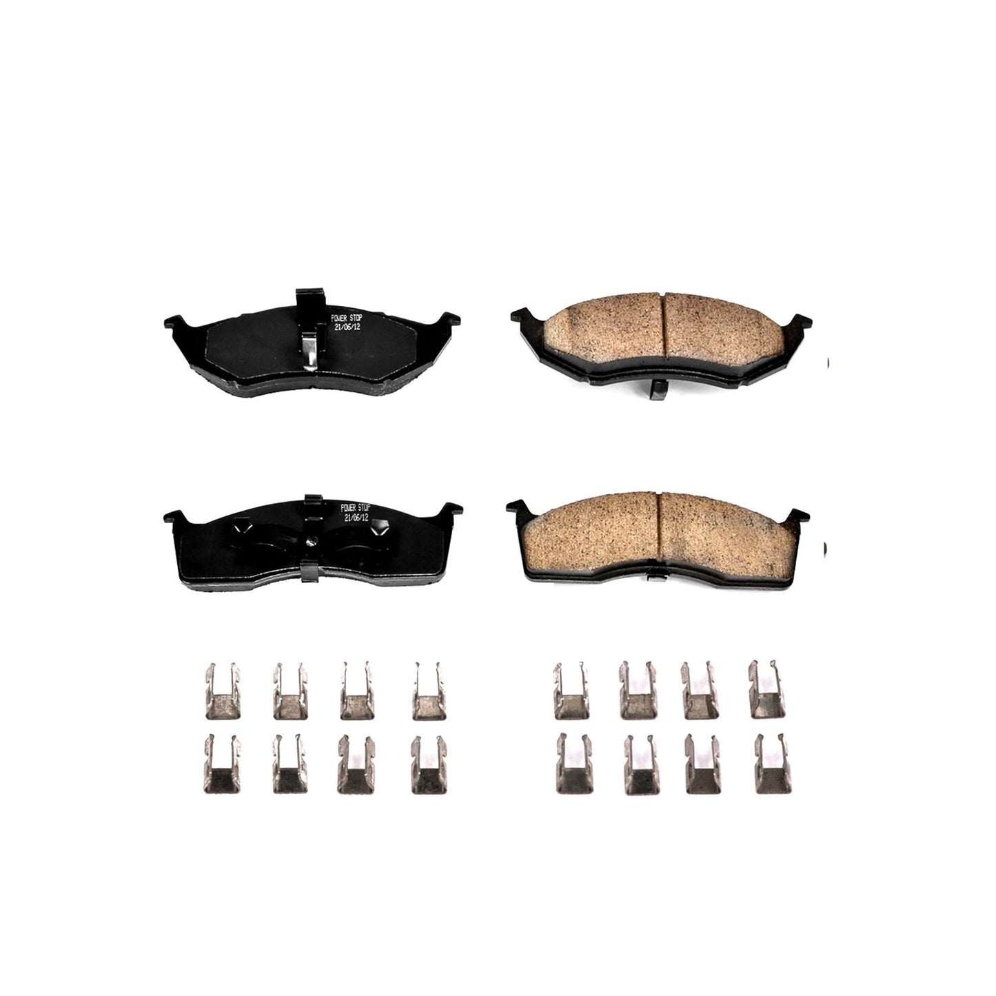 Power Stop 99-04 Chrysler 300M Front Z17 Evolution Ceramic Brake Pads w/Hardware 17-730