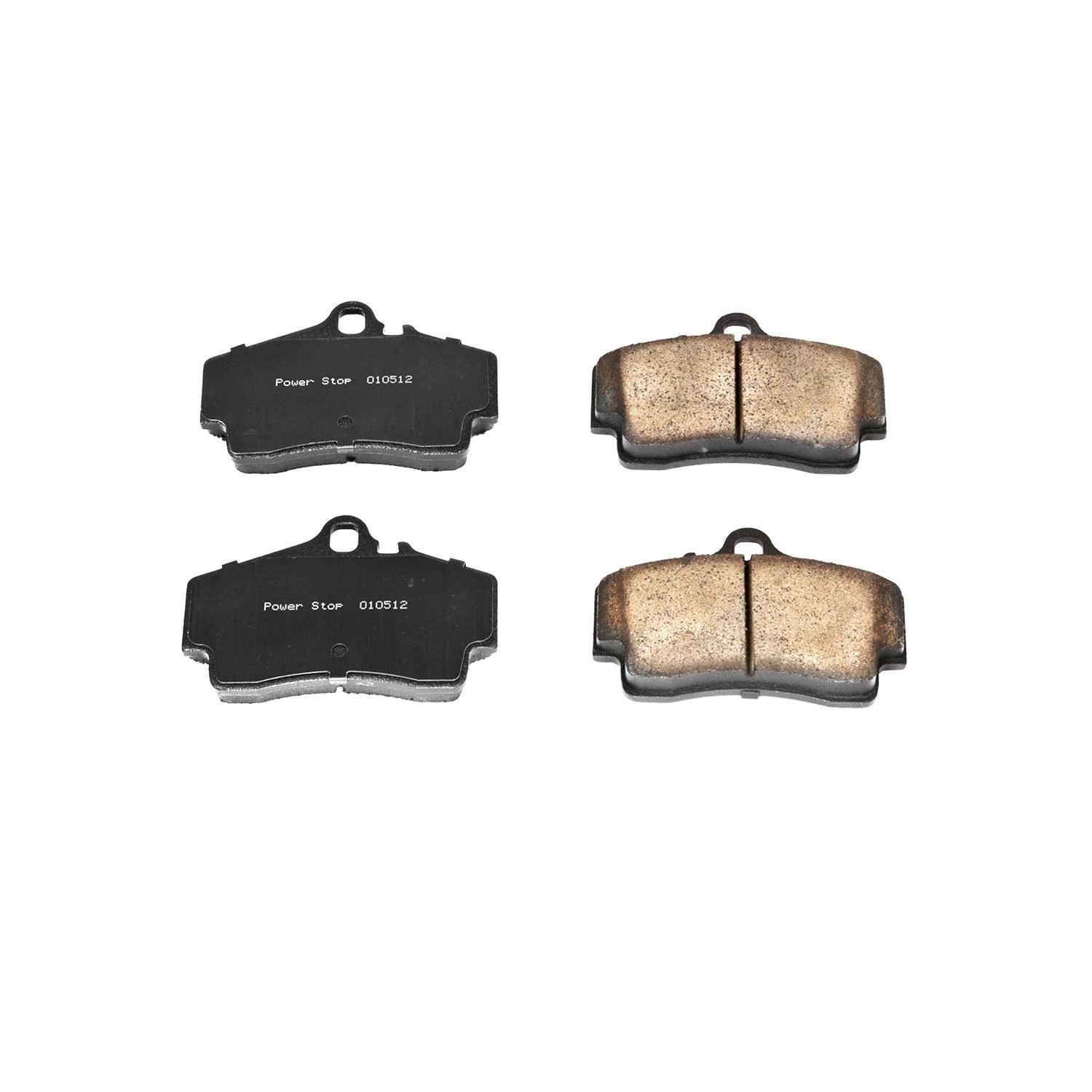 Power Stop 99-08 Porsche 911 Rear Z17 Evolution Ceramic Brake Pads w/Hardware 17-738