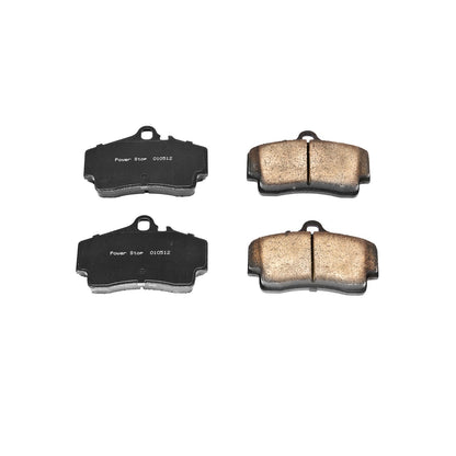 Power Stop 99-08 Porsche 911 Rear Z17 Evolution Ceramic Brake Pads w/Hardware 17-738