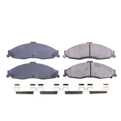 Power Stop 98-02 Chevrolet Camaro Front Z17 Evolution Ceramic Brake Pads w/Hardware 17-749