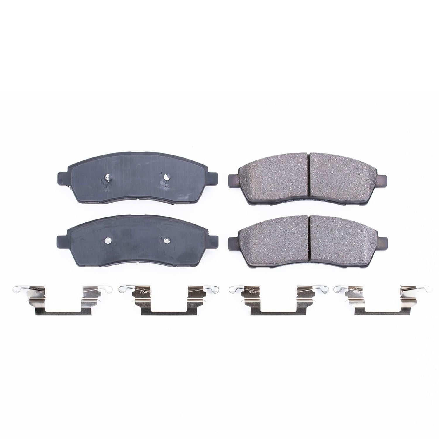 Power Stop 00-05 Ford Excursion Rear Z17 Evolution Ceramic Brake Pads w/Hardware 17-757