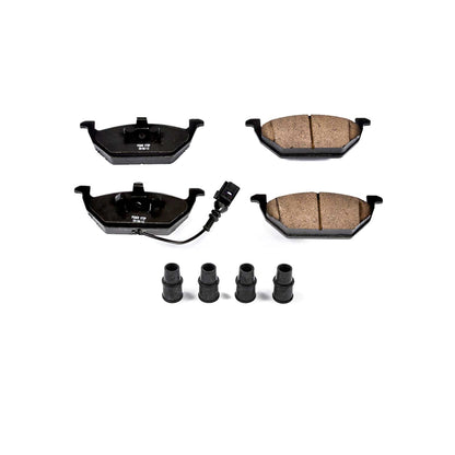 Power Stop 98-06 Volkswagen Beetle Front Z17 Evolution Ceramic Brake Pads w/Hardware 17-768A