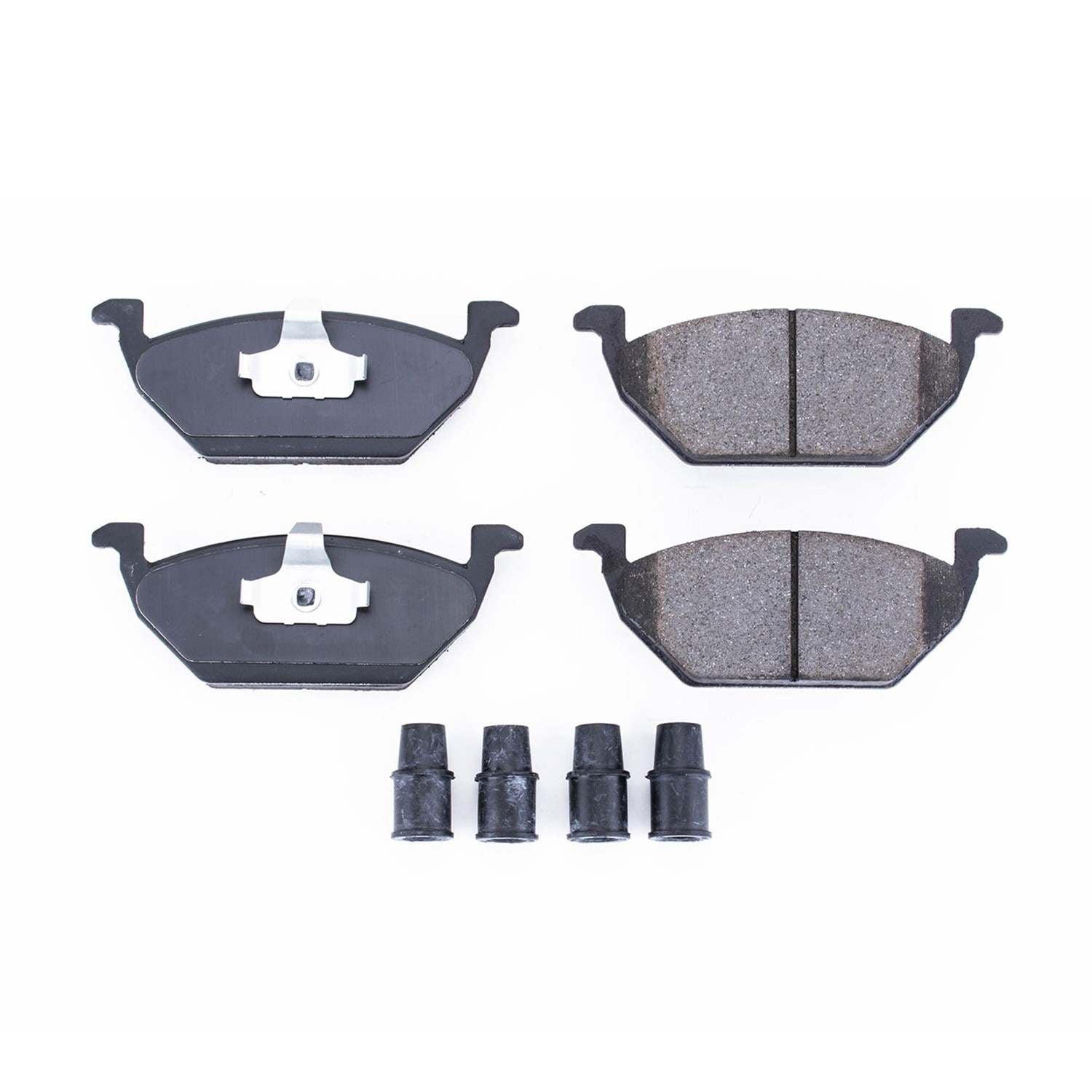 Power Stop 1998 Volkswagen Beetle Front Z17 Evolution Ceramic Brake Pads w/Hardware 17-768