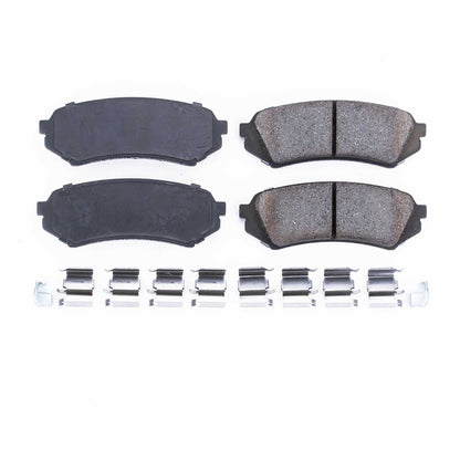 Power Stop 98-07 Lexus LX470 Rear Z17 Evolution Ceramic Brake Pads w/Hardware 17-773