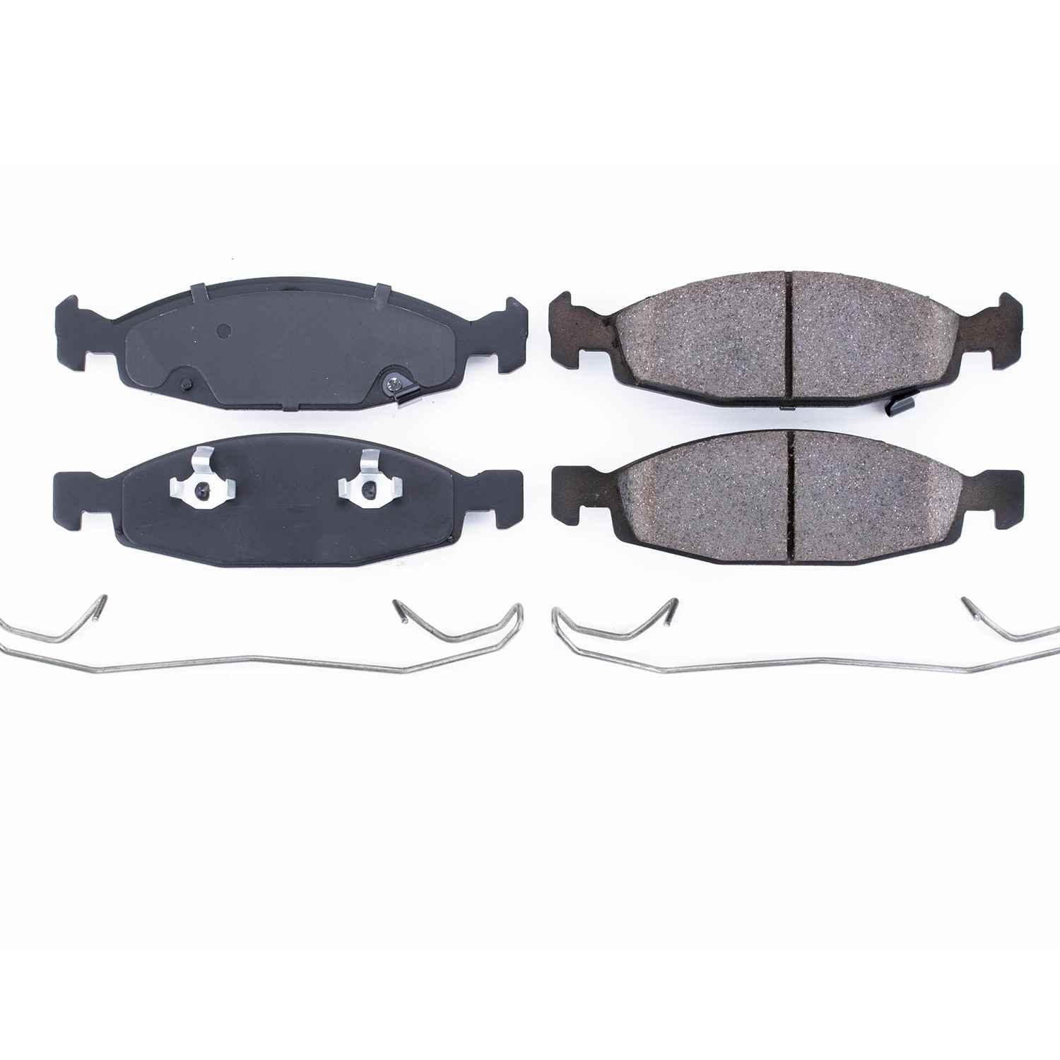 Power Stop 99-03 Jeep Grand Cherokee Front Z17 Evolution Ceramic Brake Pads w/Hardware 17-790