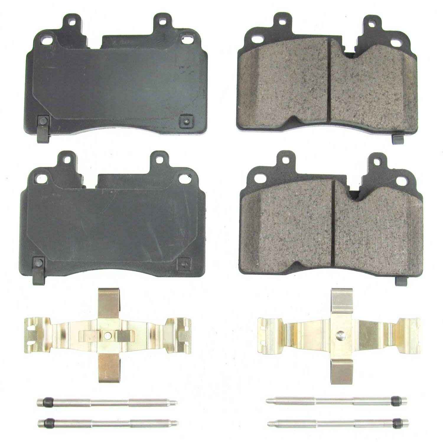 Power Stop 2020 Chevrolet Corvette Front Z17 Evolution Ceramic Brake Pads w/Hardware 17-8007