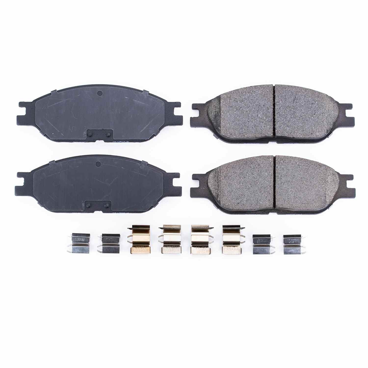 Power Stop 99-03 Ford Windstar Front Z17 Evolution Ceramic Brake Pads w/Hardware 17-803