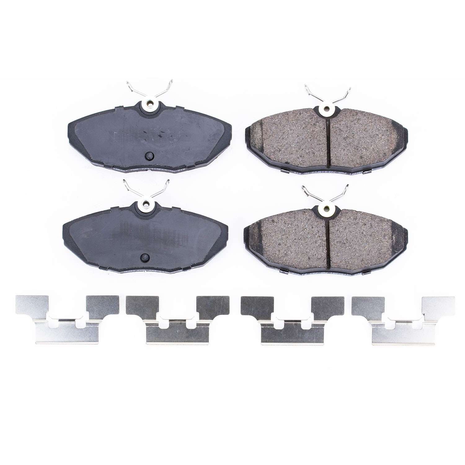 Power Stop 2005 Jaguar Vanden Plas Rear Z17 Evolution Ceramic Brake Pads w/Hardware 17-806