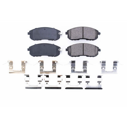 Power Stop 03-05 Infiniti G35 Front Z17 Evolution Ceramic Brake Pads w/Hardware 17-815