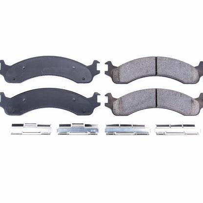 Power Stop 00-02 Dodge Ram 2500 Front Z17 Evolution Ceramic Brake Pads w/Hardware 17-821