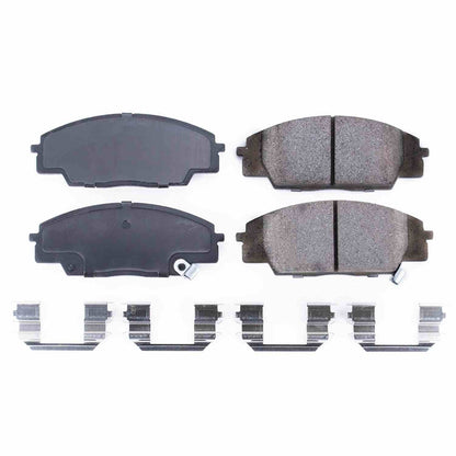 Power Stop 07-10 Acura CSX Front Z17 Evolution Ceramic Brake Pads w/Hardware 17-829