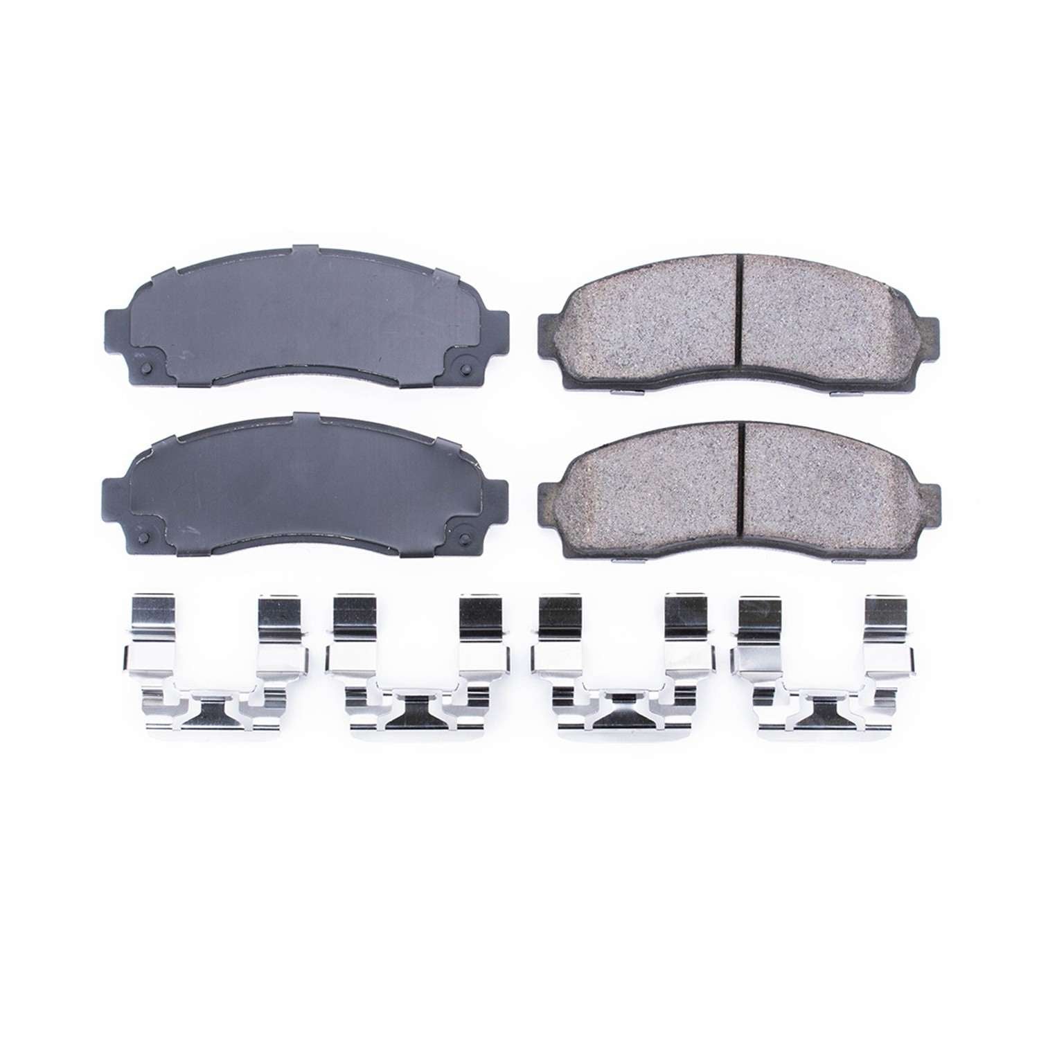 Power Stop 05-06 Chevrolet Equinox Front Z17 Evolution Ceramic Brake Pads w/Hardware 17-833